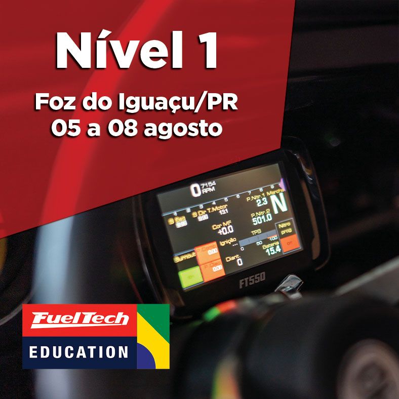 Nivel 1 - Foz do Iguaçu/PR - Agosto 2026 (Presencial)